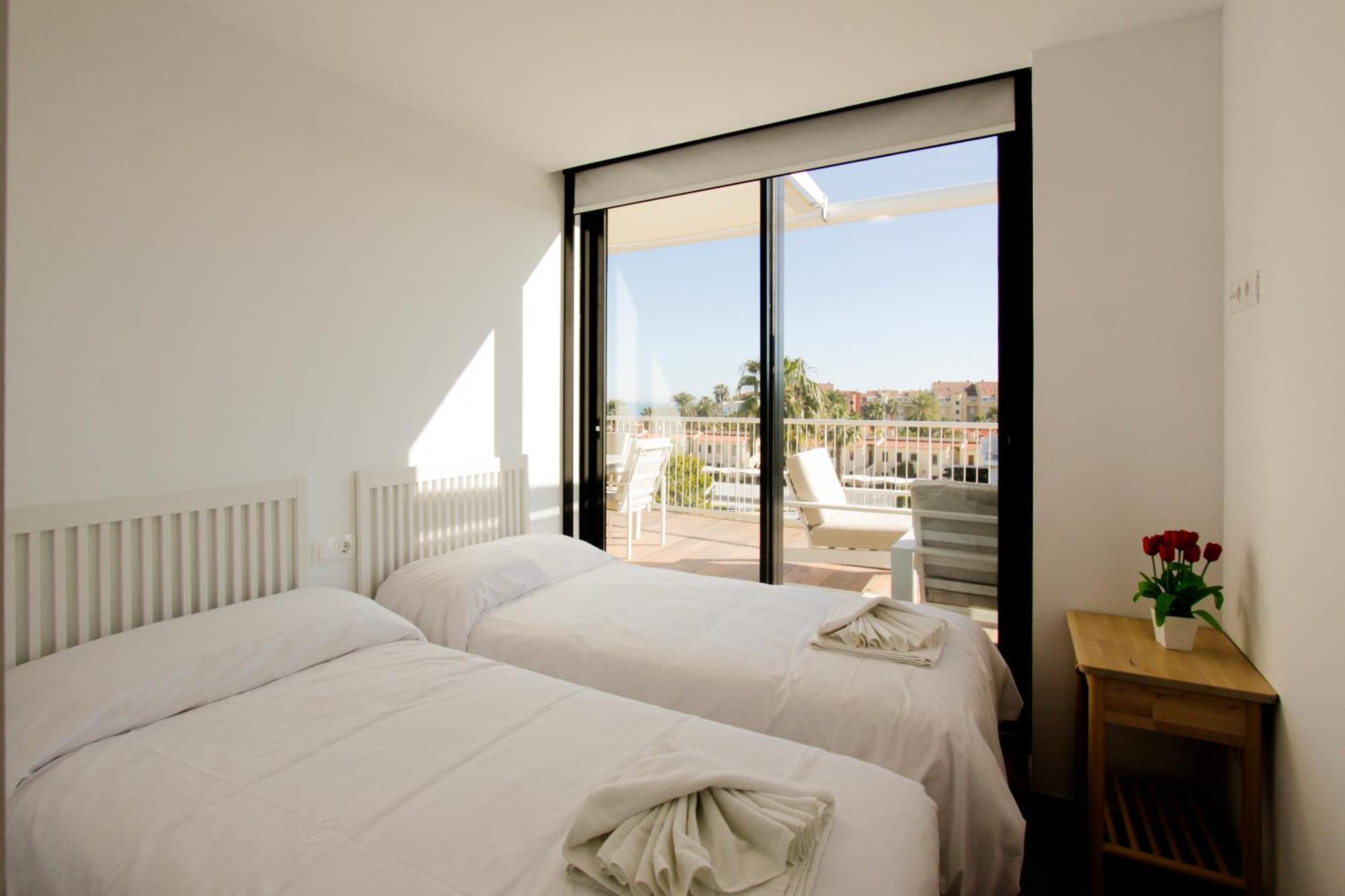 Denia Beach - Atico En Primera Linea By Costablancarent Rentals Экстерьер фото